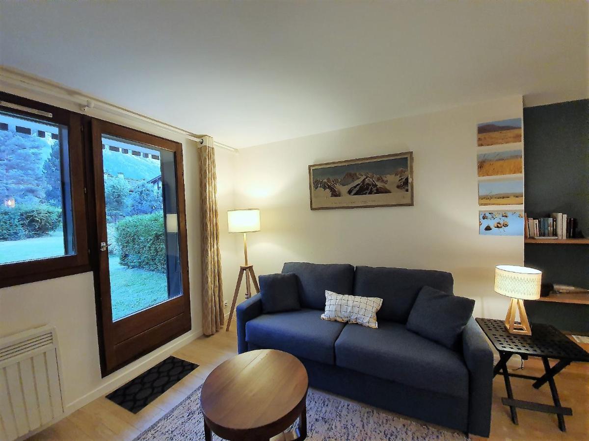 Chamonix Appartement Vue Mont Blanc Avec Jardin Dış mekan fotoğraf